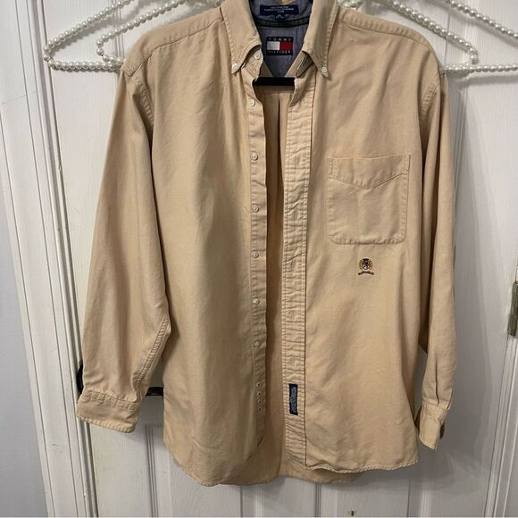 Tommy Hilfiger Beige Button Down - Picture 4 of 7